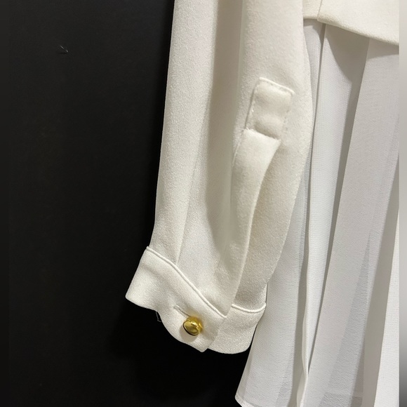 Club Monaco white blouse - Picture 4 of 8